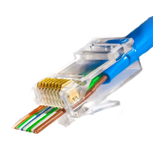 سوکت شبکه Rj45 cat6 میانگذر