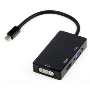 تبدیل mini Display به HDMI+VGA+DVI