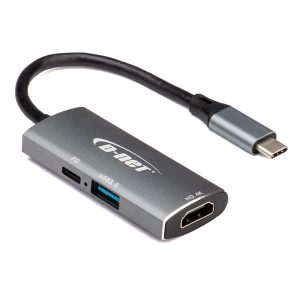 مبدل Type c به HDMI و USB 3.0 دی نت