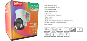 دوربین مداربسته مینی اسپیددام داهوا مدل DH-HAC-PT1239A-A-LED